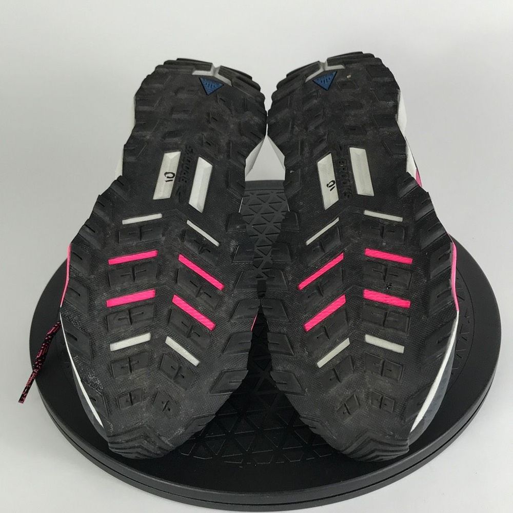 Brooks Divide 8 Black/Pink Trail Running Shoes 1203421B069 Women's Size 7.5 - Picture 10 of 13